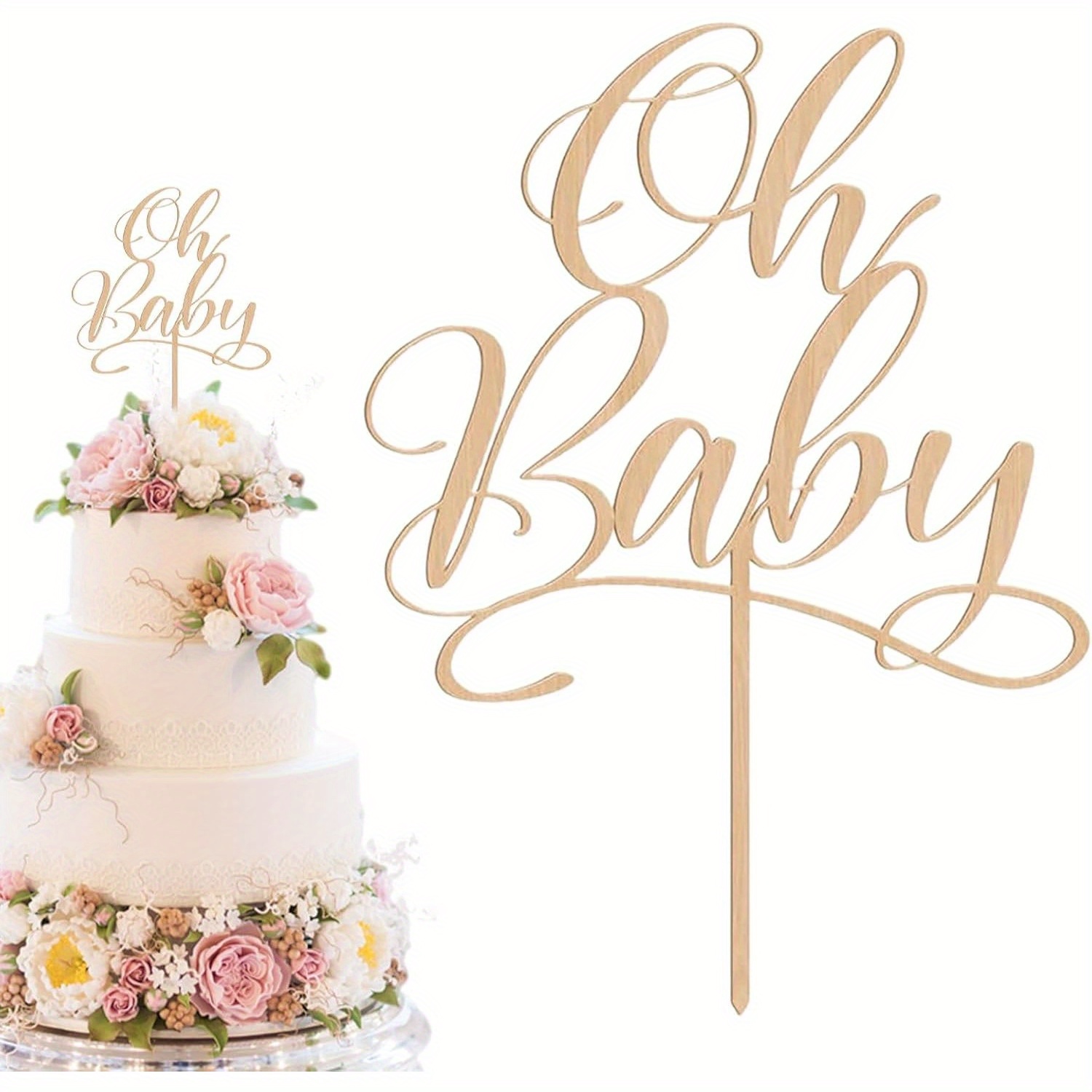 Baby Nursery Letters - 1 buah oh Baby - Hiasan