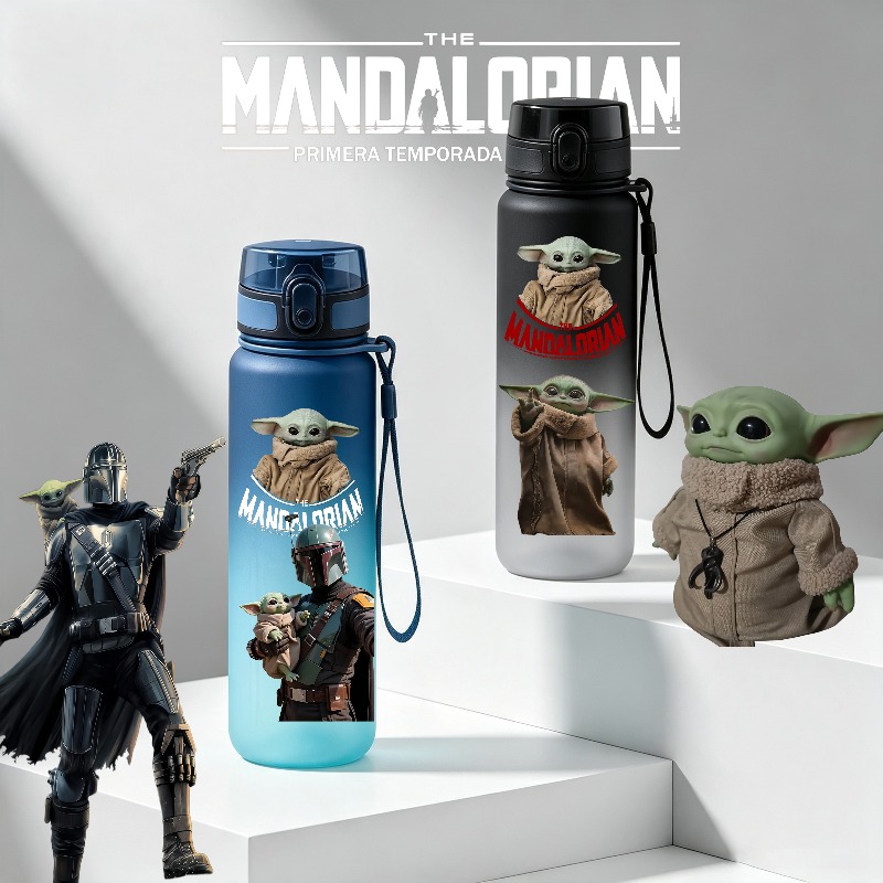 Baby Yoda Nursery - Botol Air Kartun Baby Yoda Grogu