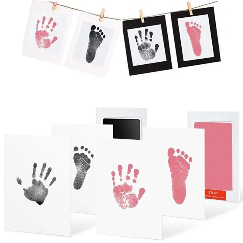 Footprint Ink Kit - Aman tidak beracun jejak kaki bayi