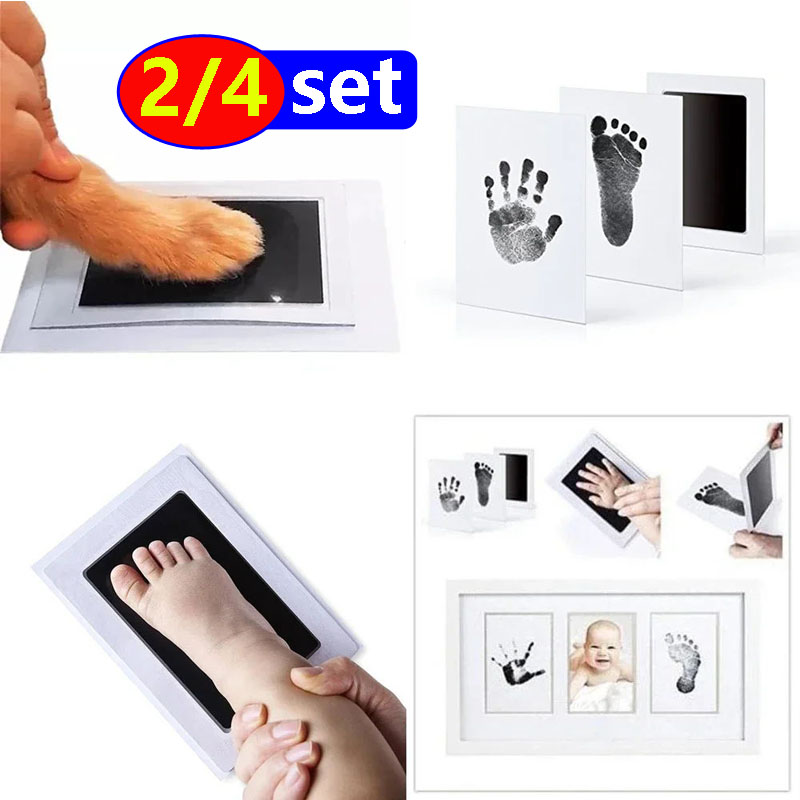 Kit cetak jejak kaki bayi, tid - Footprint Ink Kit ulasan dan harga
