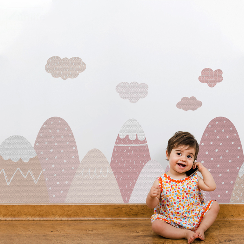 Dekorasi Rumah Nordic Stiker D - Baby Nursery Murals ulasan dan harga