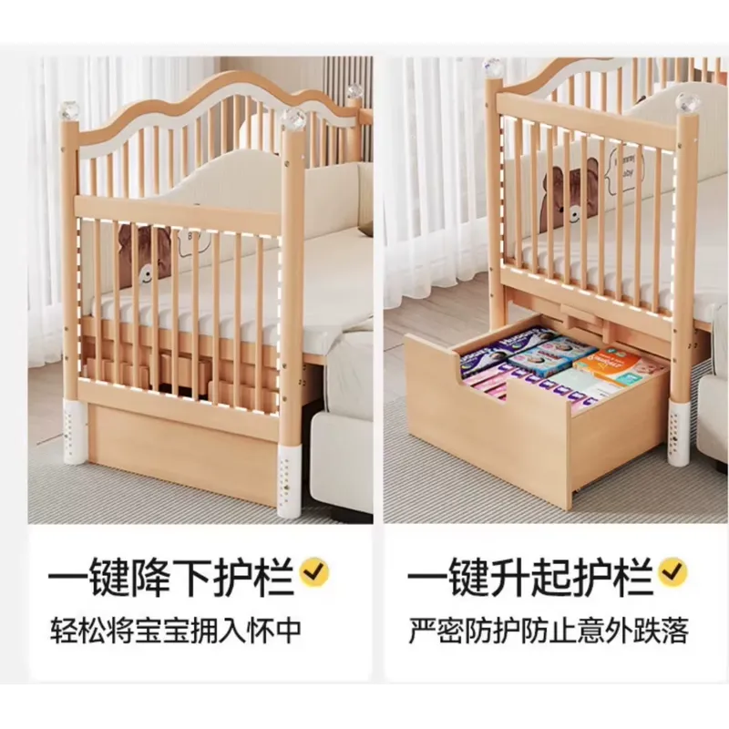 Tempat Tidur Bayi Kayu Solid M - Baby Nursery And Co ulasan dan harga