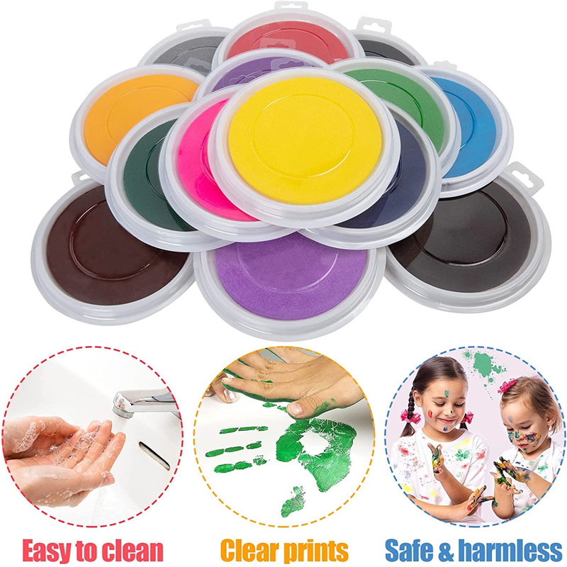 5 Bantalan Tinta Kerajinan Bul - Footprint Ink Kit ulasan dan harga