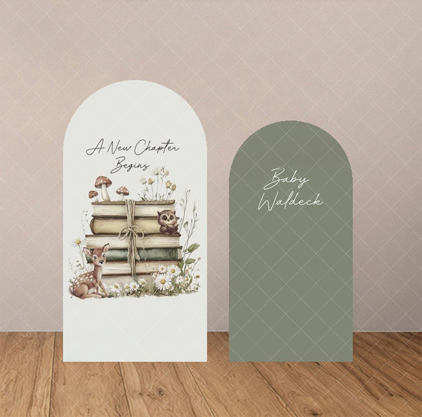 Penutup Latar Belakang Gapura  - Baby Nursery Forest Theme ulasan dan harga