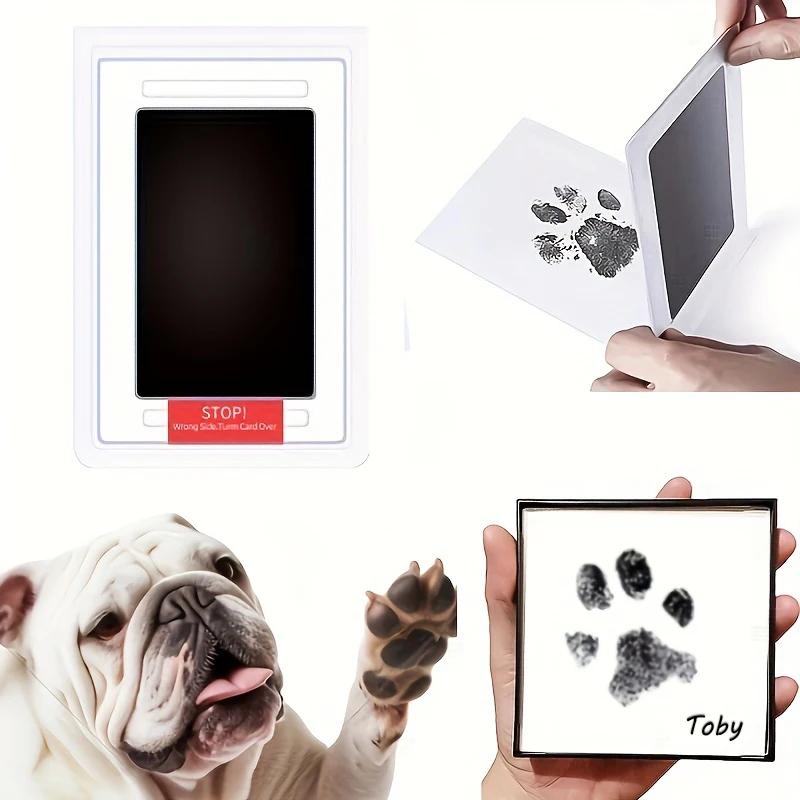 Kit jejak tangan DIY bingkai f - Footprint Ink Kit ulasan dan harga