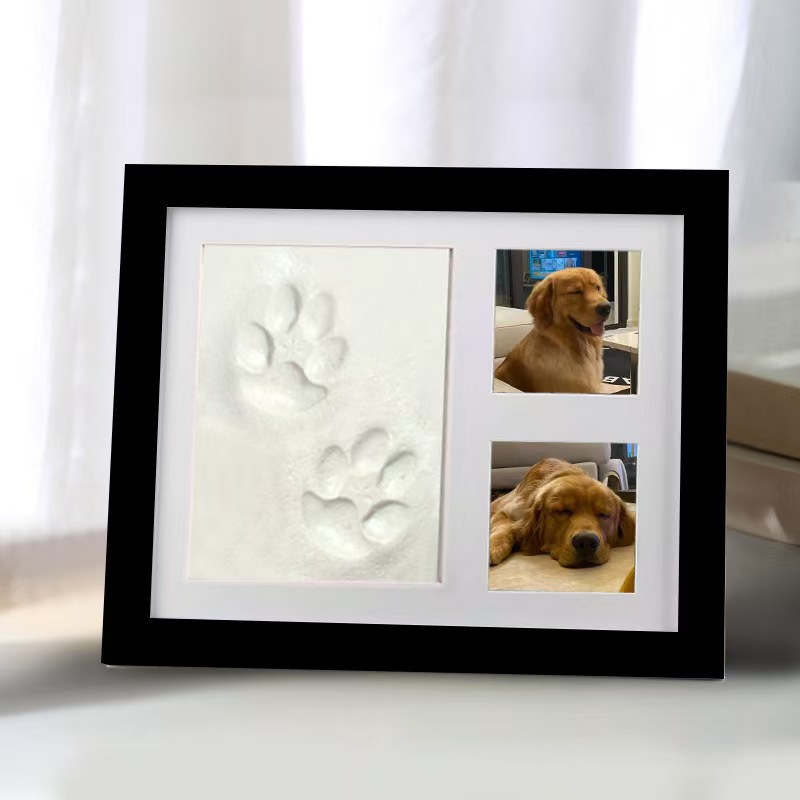 Kit Bingkai Foto Kayu DIY deng - Footprint Ink Kit ulasan dan harga