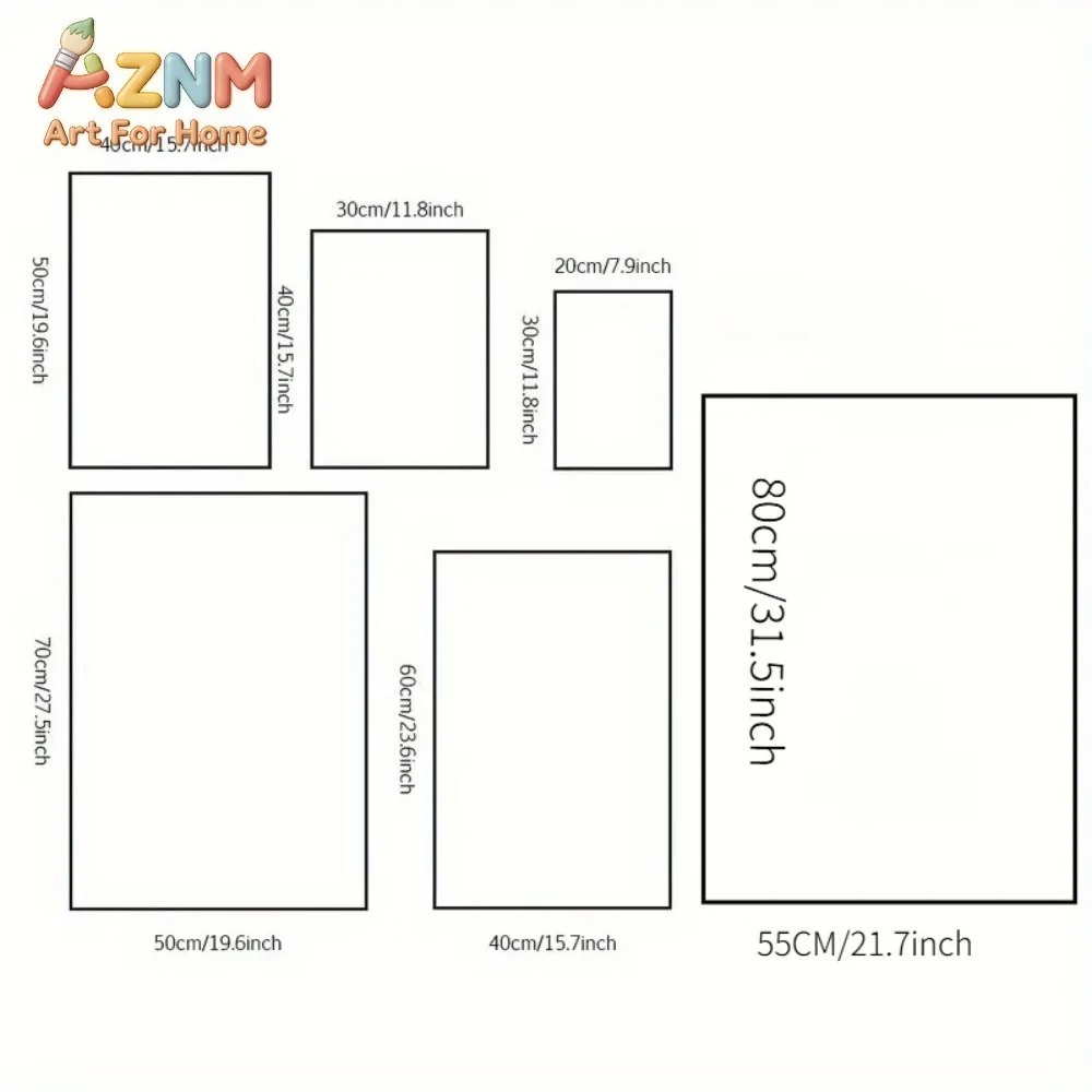1Pc/3Pcs Cetakan Gambar Hewan  - Baby Nursery Animal Theme ulasan dan harga