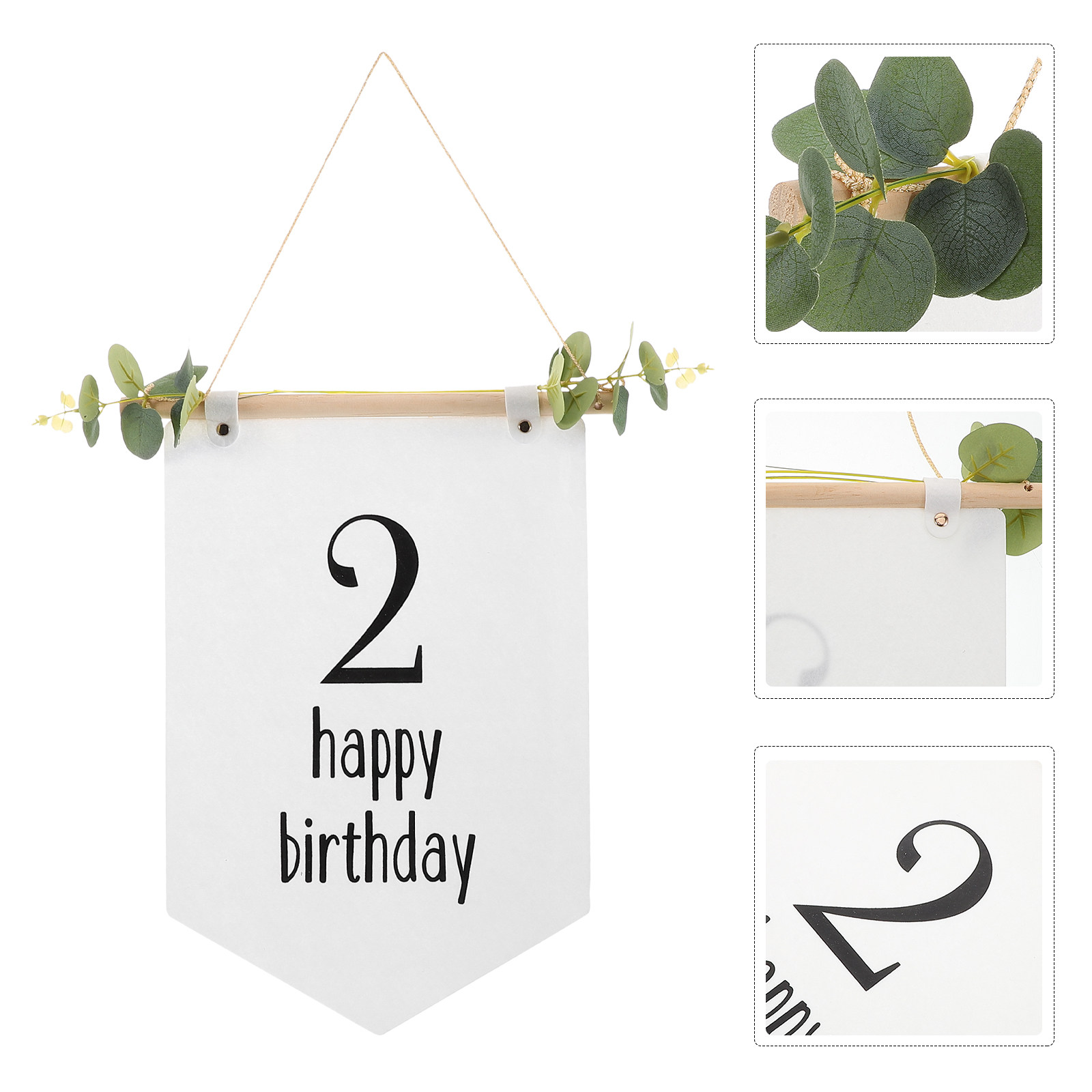 Spanduk Ulang Tahun dari Kain  - Baby Nursery Bunting ulasan dan harga
