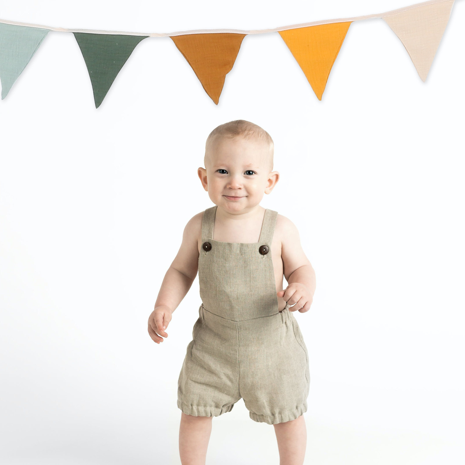 1Set Bendera Segitiga Pesta Ul - Baby Nursery Bunting ulasan dan harga