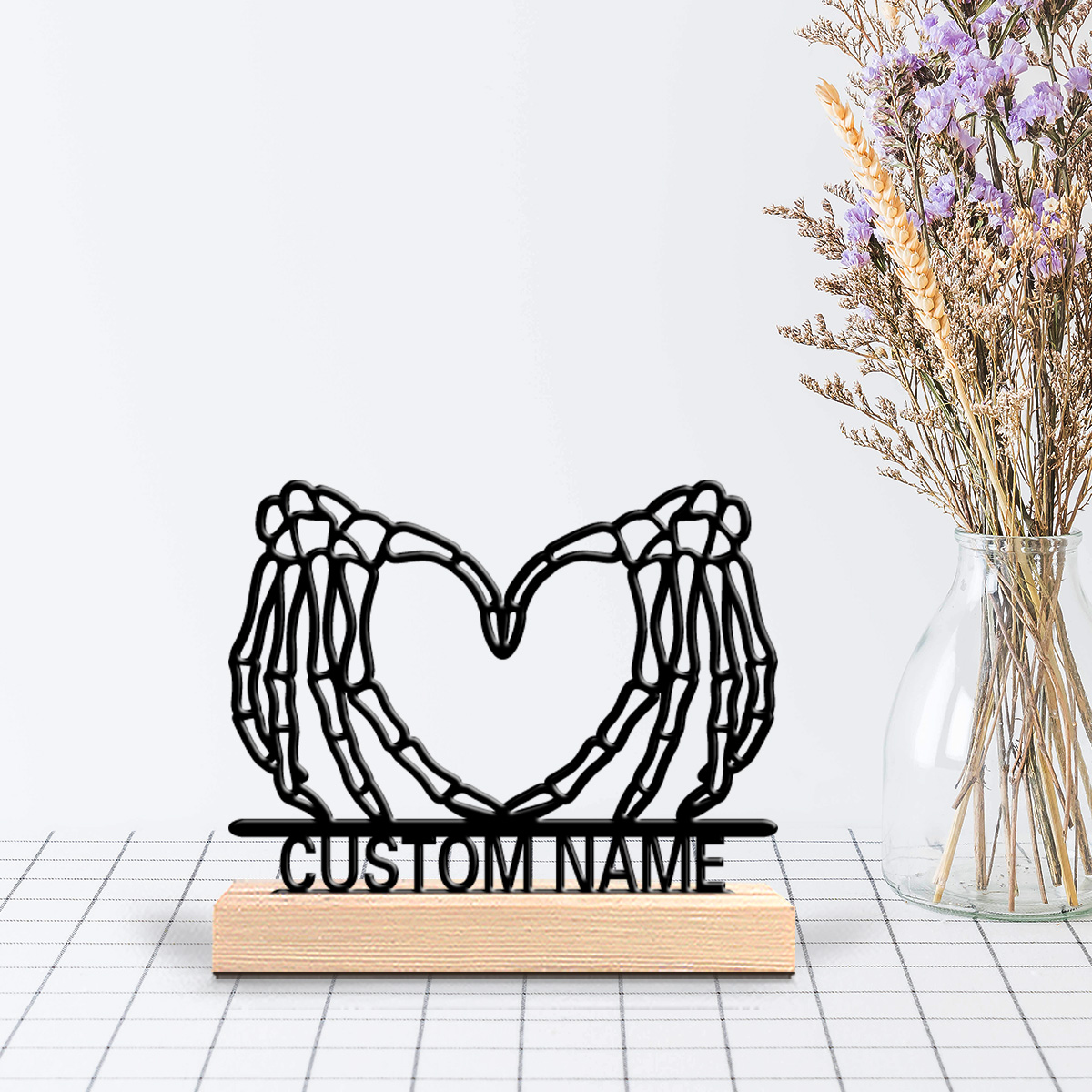 1pc Seni Meja Bentuk Hati Lucu - Baby Nursery Art ulasan dan harga