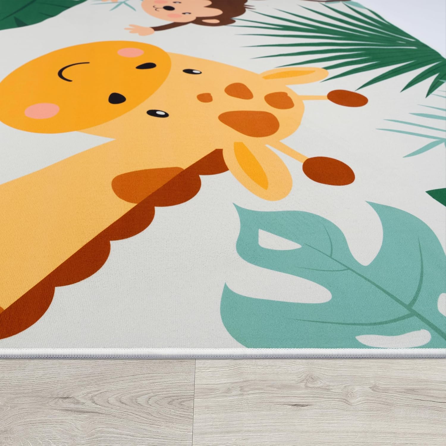 Karpet Bermain Anak Motif Hewa - Baby Nursery Animal Theme ulasan dan harga