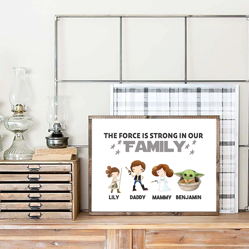 Poster Karakter Celupan Cetak  - Baby Yoda Nursery ulasan dan harga