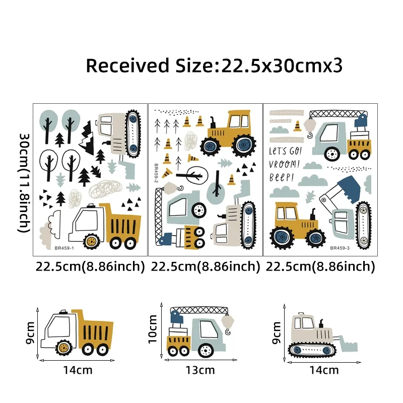 Gambar tangan lucu mobil truk  - Baby Nursery Products ulasan dan harga