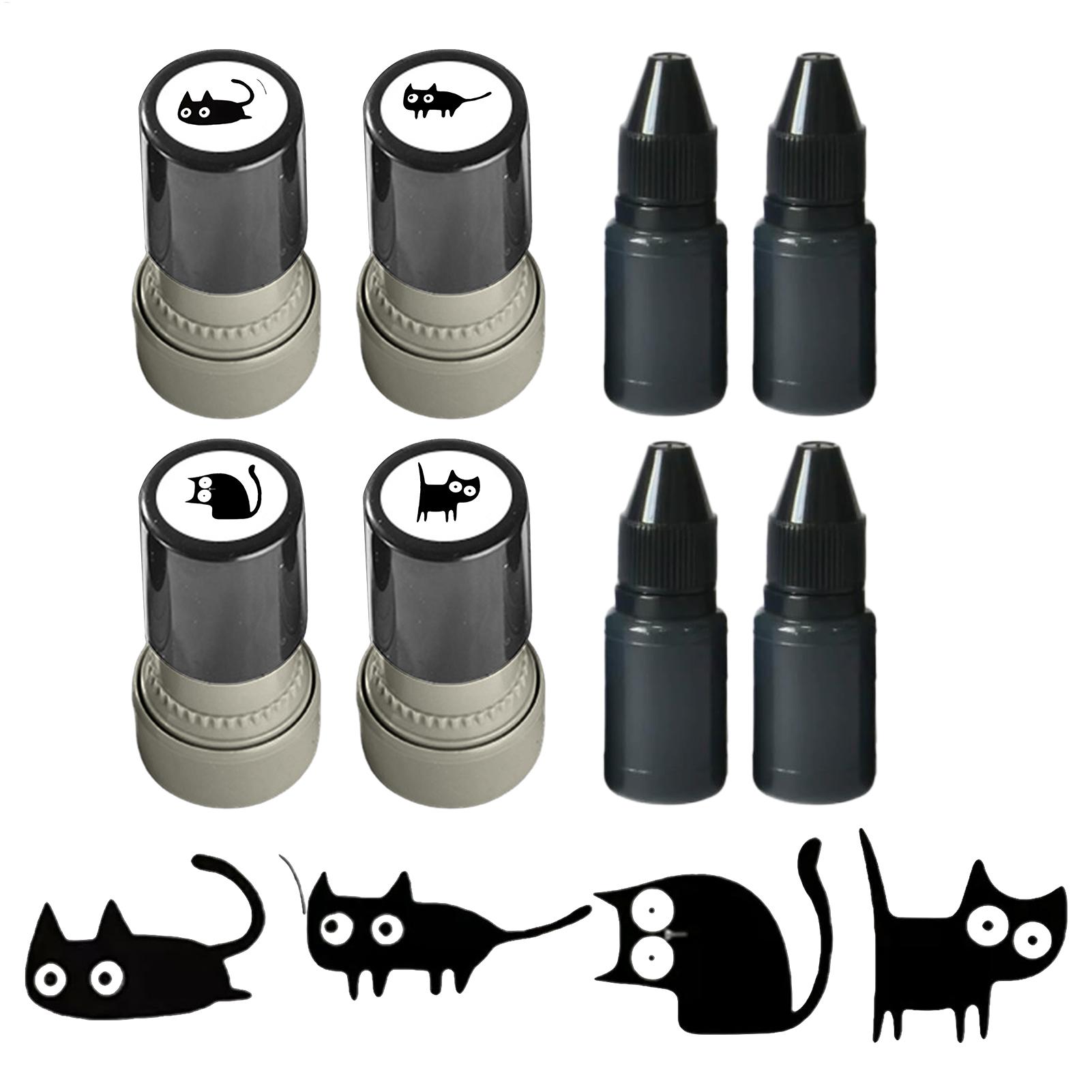 Stempel Kucing Self Inking DIY - Footprint Ink Kit ulasan dan harga