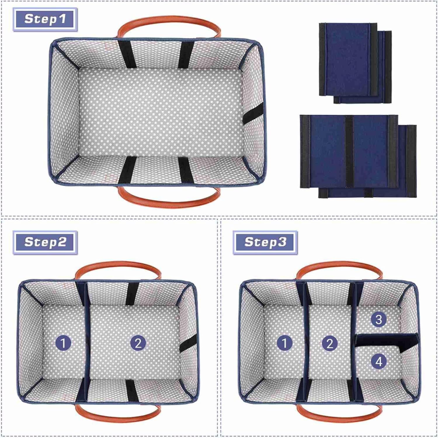 Keranjang Penyimpanan Perlengk - Baby Nursery Handles ulasan dan harga