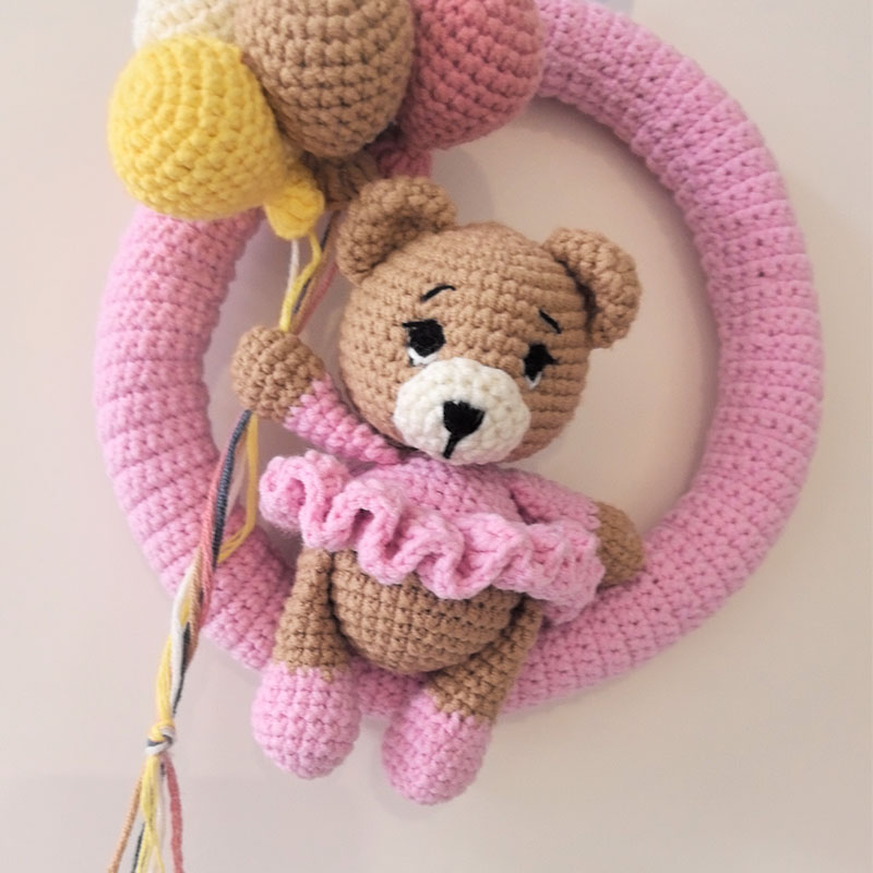 Karangan Bunga Nama Rajutan Pr - Baby Nursery Products ulasan dan harga