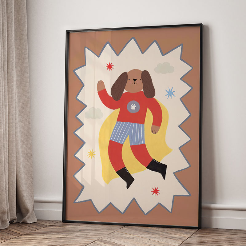 Lukisan Kanvas Seni Dinding Ka - Baby Nursery Art ulasan dan harga